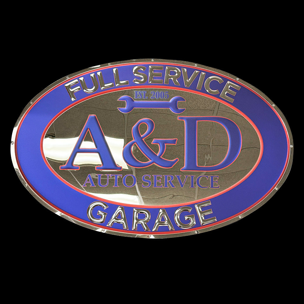 Custom Full Service Garage Sign