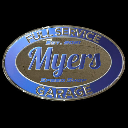 Custom Full Service Garage Sign